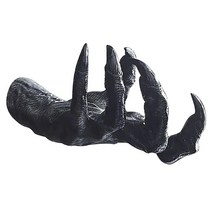 GHSHOP 벽 수지 공예 장식 동상 조각품 예술 인형 벽, 검정