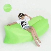 야외 여행 캠핑 휴대용 초경량 고가의 캐주얼 레이지 공기 침대 공기 침대 점심 휴식 보관 가방, thickened version 4