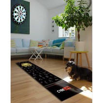 논슬립 다트 매트 카페트 깔개 바닥 게임 기준선 러그, 파라오 - 논슬립 다트 매트