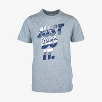 [국내발송] 나이키 NIKE 남성 NSW 12 MO 저스트두잇 반팔 티셔츠 면소재 그래픽 프린트 그레이 스탠다드핏 DN5235-063