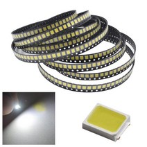 100pcs SMT SMD 2835 LED 램프 구슬 20-25lm 화이트 레드 블루 그린 옐로우 LED 구슬 LED 칩 DC 1.8-3.6V LED 발광 다이오드, FREE, 주황색