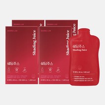 워너랩 쉐딩주스 [4BOX] 60ml x 40포 디톡스 클렌즈 푸룬주스, 4박스