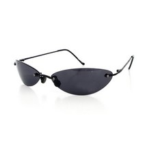 선글라스 매트릭스 네오 스타일 편광 초경량 무테 남성 운전 브랜드 디자인 태양 안경 외부 차양 블랙