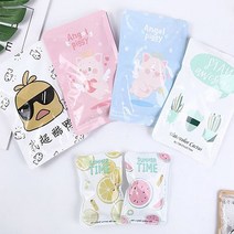 PG PKFARM 휴대용 아이스 터트리는 쿨팩 다양한 디자인 미니 아이스팩, 8cm X 11cm, 디자인랜덤, 4개