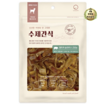 라이브잇 굿데이 강아지 수제간식 250g, 5개, 돼지귀 슬라이스