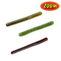줌웜 ZOOM 더블링거 4인치 배스웜 배스루어, 052-284