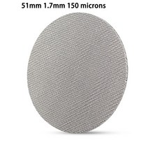 51/58mm 커피 필터 머신 보조 분배 스크린 스테인레스 스틸 소결 메쉬, 02 51mm 1.7mm 150um