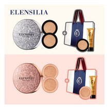 [엘렌실라] 에스카르고 에센스 커버쿠션 크리스탈에디션 본1+리필2+리필 유황폼클렌저 쇼, 상세 설명 참조, 색상:크리스탈 23호