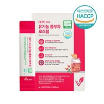 비카인 유기농 콤부차 로즈힙 5g x 30포, 1박스, 150g