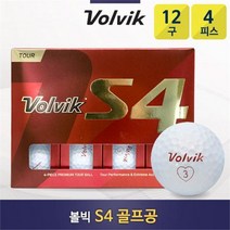 [볼빅] S4 4피스 골프공 (1더즌/12구), 상세 설명 참조