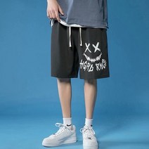 농구 운동복세트 한국 패션 프린트 반바지 2021 여름 운동복 남성 캐주얼 러닝 반바지 힙합 남성 조던나시 올랜도매직 브루클린네츠 농구유니폼제작 nba유니폼 농구국가대표유니폼