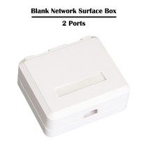 네트워크 부품 20 개몫 2 포트 utp stp cat 3 cat 5e cat 6 잭