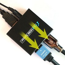 에브리데이쇼핑HDMI 분배기 모니터 영상 1-2 4K 화면분할 HDMI분배기 화면분배기 모니터공유기 영상분배+dpqmflepdl, 상품대박