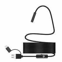 IP68 1200P 안드로이드 8MM 마이크로 USB c 3 인 1 컴퓨터 내시경 튜브 방수 검사 미니 비디오 카메라, 01 1m, 01 1M