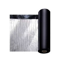 방수 시트 옥상 셀프 아스팔트 지붕 단열 누수 방지, 1.2mm 두께 [폭 1m x 길이 20m]