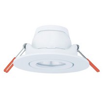 오스람 레드벤스 3인치 LED 매입등 다운라이트 스팟라이트 V3 안정기 내장, 8W, 3000K 전구색(주황빛)