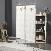 해피데이 2단 철제 파티션, 실버, 1개