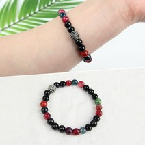 JStrading 천연 원석 팔찌 만들기 BC 재료 세트 31종 DIY 패키지, 1개, BC-25 제임스