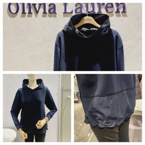 올리비아로렌 NC15 배색 후드 티셔츠 VVCALYS1291