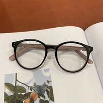 일본안경테 금테 얼굴큰사람 안경 ovza 레트로 프레임 타원형 여성 투명 남성 2 색 프레임 s4089 얼큰이 초경량