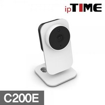 IPTIME C200E 핸드폰CCTV 홈캠 끊김없는영상 애니캠 맘카 스마트폰CCTV 양방향대화 SD카드지원 안심캠 적외선