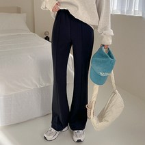 [제작] 치즈스판 부츠컷 밴딩 팬츠 68863 빅사이즈 여성의류