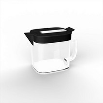 일본 자동 조미료 항아리 상자 조합 세트 주방 용품 가정용 소금 글루탐산 나트륨 설탕, 검은색 욕설