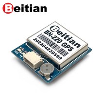 Beitian UART 3.3 5V TTL GPS GLONASS 듀얼 모드 M8N GNSS 모듈 안테나 수신기 내장 플래시 NMEA0183 FW3.01 BN 220, 단일옵션