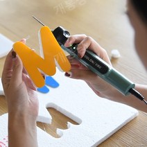 펜형열선커터기 우드락열선 스치로폼 절단 스티로폼절단기, 5cm 직선 펜