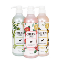 콩펫 국내산 그린트리 오일 애견샴푸750ml 무실리콘, 2)그린트리 호호바오일샴푸750ml