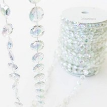 LOLASATURDAYS Faux Crystal Beaded Garland roll- 9