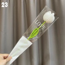 초등학생 졸업식 꽃다발 어린이집 학사모 니트 꽃 장미 튤립 데이지 인조 꽃다발 웨딩 파티 장식 핸드 크, 23 23