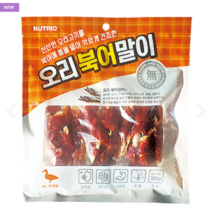 뉴트리오 북어말이 오리고기 닭고기 180g 반려견 간식 애견간식, 오리북어말이