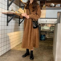 [모숭상]어쩌다사장 박보영 원피스 TS028, 브라운