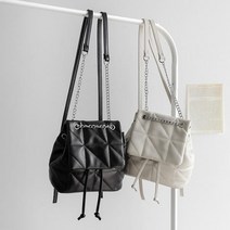 아트박스/라이니 퀼팅 체인 버킷 백팩 ba-60418c