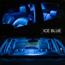 포드 익스플로러 호환 Canbus LED 키트 소풍 엣지 이스케이프 피스타 탐험대 맵 트렁크 돔 램프, 3.Ice Blue - 2011-2014 Edge12P