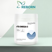 뉴질랜드 헬스윈 알티지 오메가3 1000mg 180캡슐, 1통