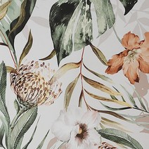 Fresco Organic Palm 빈티지 벽지 그린