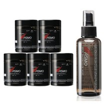 애즈모 헤어 파우더 15g x 5p + 헤어미스트 150ml 세트, 흑색, 1세트