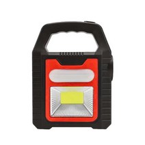 윅랜턴 휴대용 태양광 COB LED 작업등 방수 비상 스포트라이트 USB 충전식 핸드램프 야외 하이킹 캠핑, [02] 002, 02 002