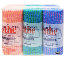 일본 에스더 샤워 타올, 랜덤발송, 6개