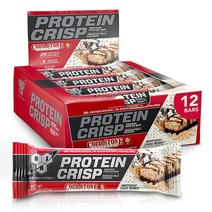 BSN 신타-6 단백질 크리스프 바 콜드 스톤 크리머리 버스데이 케이크 리믹스 12개, Chocolate Crunch, 1개, 기본