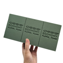 오아시스 플로랄폼 이코노미 낱개1P 사각형 꽃꽂이 꽃블럭 스펀지 플로라폼 꽃자재