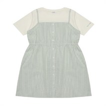 에꼴리에 에꼴리에 시어서커 레이어드 원피스 22B1858