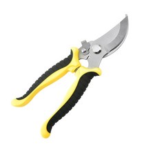 원예도구 공구 식물 트림 원예 가지 치기 절단 전지 가위 정원 관목 과수원 조경 도구, 03 YELLOW