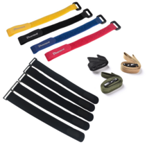 양드레 자전거 벨크로 캠핑 스트랩 고정찍찍이밴드 각반 빛반사 발목밴드, 1개, 기본스트랩_와이드 롱블랙(80x3.8cm)