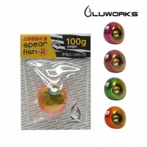 유동식 루웍스 타이라바 헤드180g/ 참돔 자작채비, 180g오렌지03번
