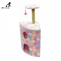 아기고양이 캣타워 (M-49) 핑크, 본상품