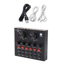 외장 사운드카드 오디오카드 라이브 장비 v8s 라이브 5.0 usb 외부 헤드셋 마이크 웹캐스트 라이브 스트리밍 스튜디오 139, 협력사