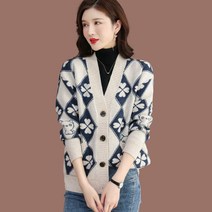 박시니트가디건 헝가샹 양털 울셔츠 여자망토숄 스웨터 코트 와이드 루즈핏 빅사이즈 봄가을 외 숏 상의 4990654441